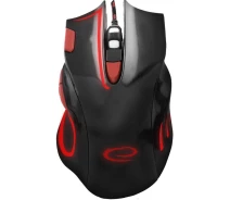 Придбати - мишку для ноутбука  Миша ігрова Esperanza MX401 HAWK Black-Red