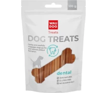 Придбати - ласощі для собаки  Ласощі для собак WAUDOG Treats "Стоматологічна паличка зі смаком тріски", 100 г (4823089357263)