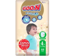 Придбати - підгузник  Трусики-підгузки GOO.N Premium Soft для дітей 9-14 кг (розмір 4(L), унісекс, 44 шт) (F1010101-157)