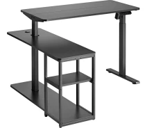 Придбати - стіл ПК  Комп'ютерний стіл Officepro ODE119B Black (ODE119B)