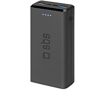 Придбати - універсальну мобільну батарею  Power Bank SBS 20000mAh 2.1 A (8018417293948)