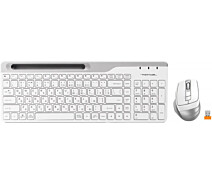 Придбати - клавіатуру  Комплект 2в1 A4Tech Fstyler FB2535C Wireless Icy White (клавіатура + миша)