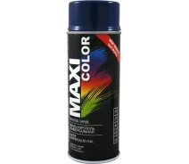 Придбати - автокраску  Емаль аерозольна універсальна декоративна Maxi Color RAL 5003 сапфірово-синя 400 мл
