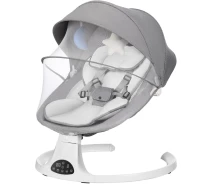 Придбати - крісла-гойдалку, шезлонг  Дитячій шезлонг Dearest Baby світло-сірий (6956062000202)