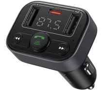 Придбати - FM трансмиттер  FM-трансмітер Baseus S-09 Lite Series Black C10762300113-00