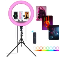 Придбати - кільцеве світло  Кільцеве світло FOSOTO RL18 RGB 2700-6500K 55W LED