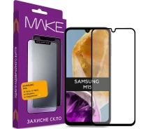 Придбати - захисне скло для смартфона  Захисне скло MAKE Samsung M15 FC FG чорне