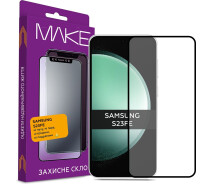 Придбати - захисне скло для смартфона  Захисне скло MAKE FC FG чорне для Samsung S23 FE