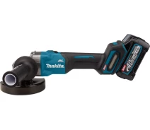 Придбати - болгарку  Шліфмашина Makita GA008GM201 XGT, 40 V Max, 125мм, акум BL4040x2 шт, зар. пристрій DC40RA, Makpac