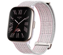 Придбати - аксессуар до смарт-годинниа  Ремінець Amazfit 20mm Nylon Medium Universal (S240DNTY1N) Рожевий