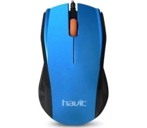 Придбати - мишку для ноутбука  Миша Havit HV-MS689 USB Blue (23367)