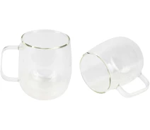 Придбати - чашку и кружку  Набір чашок Bergner Coffee & tea lovers, 400 мл, 2 шт (BG-20116-MM)