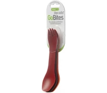 Придбати - туристичну посуд  Ложко-вилка Humangear GoBites Uno Mini 3-Pack Red / Gray / Orange