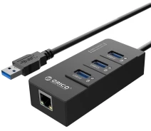 Придбати - кардрідер  USB-хаб Orico HR01-U3-V1-BK-BP Black (CA912742)