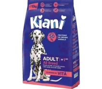 Придбати - корм для собаки  Сухий корм для собак KIANI PETFOOD зі смаком яловичини 10 кг(5941608000212)