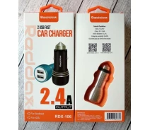 Придбати - зарядний пристрій для телефону і планшета  Азу Reddax Rdx-106 (2,4A) 2 Usb (Черный)