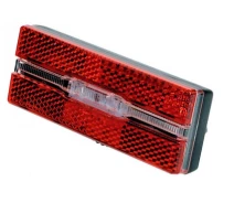 Придбати - велофару  Фара задня X-Light JY-6500M 2 SUPER LED під динамо (A-O-B-P-0372)