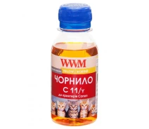 Придбати - чорнило для принтерів і БФП  Чорнило WWM Canon CL-511с / CL-513с / CLI-521Y (Yellow) (C11 / Y-2) 100г