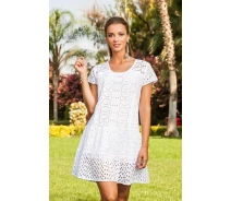 Придбати - повсякденну сукню  Бавовняна сукня Cotton M, білий 46-396165