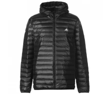 Придбати - чоловічий пуховик  Пуховик adidas Varilite Down Hooded Black, L (46) (10459884)