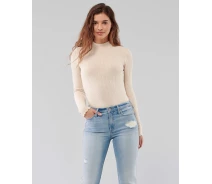 Придбати - жіночу кофту  Кофта Hollister HC8027W XS Світло-бежевий