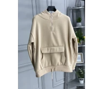 Придбати - жіноче худі  Жіноче худі Patiskha Кармен 8748-2 One Size Яскраво-бежева