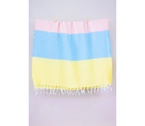 Придбати - полотенца  Рушник Barine Pestemal - Block 95х165 Sunshine-mint-somon