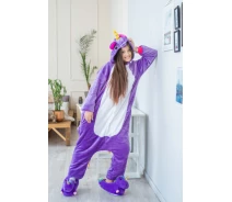 Придбати - жіноче кігурумі  Піжама-кігурумі Kigurumi XL фіолетовий єдіноріг (1008-4)