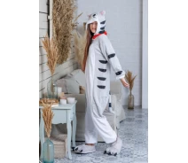 Придбати - жіноче кігурумі  Піжама-кігурумі Kigurumi XL Сірий кіт ЧИ (1019-4)