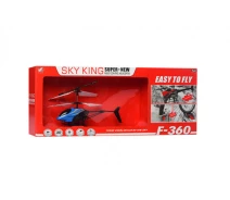 Придбати - радіокеровану іграшку  Вертоліт Sky King F-360, синій