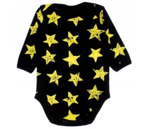 Придбати - дитяче боді  Боді MISHKA Stars чорний 62 розмір (1732-62)
