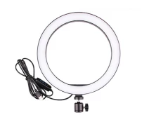 Придбати - кільцеве світло  Селф кільце Ring Light Світлодіодне USB 5600 К (1006-583-00)