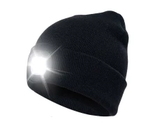 Придбати - чоловічу шапку  Шапка Bonnet З ліхтариком Чорний (1006-501-02)