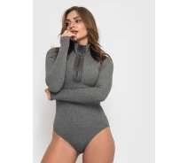 Придбати - жіночий комбідрес та боді  Боді "Курт" (сірий) 42-44 (XS-S)