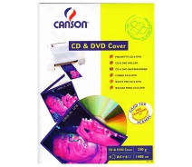 Придбати - фотопапір  Папір Canson для CD / DVD, конверт, 230г, A4, 6ст (872853)