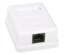 Придбати - розетку и выключатель  Розетка мережева RJ45 x1 UTP 5e Kingda (KD-WP6034-C5e)