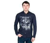 Придбати - чоловічу сорочку  Сорочка легка MCL XL темно-синій 25986