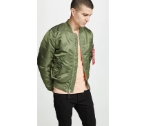 Придбати - чоловічий бомбер  Alpha Industries MA-1 Slim Fit Flight Jacket MJM44530C1 (Sage Green)