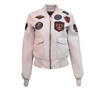 Придбати - жіночий бомбер  Жіночий бомбер Top Gun Women's Vegan Leather Bomber Jacket TGJ1980 (Pink)