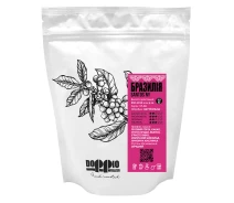 Придбати - каву  Кава в зернах Doppio Coffee Арабіка Бразилія Santos NY 200 г