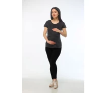 Придбати - лосини для вагітних  Лосини легінси для вагітних Luna Style 54-56 Чорний