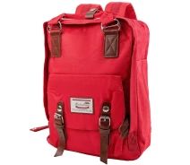 Придбати - рюкзак  Жіночий міський рюкзак (3DETAU2021-1) Valiria Fashion 27х37,5х14 см Червоний