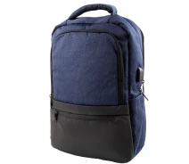 Придбати - рюкзак  Чоловік смарт-рюкзак (3DETBI1900-6) Valiria Fashion 30х44х11 см Синій