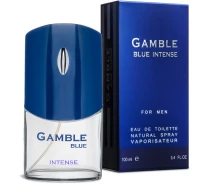 Придбати - мужскую парфюмерию  Туалетна вода для чоловіків Аромат "Gamble blue intense" 100 мл (4820147056281)