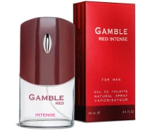 Придбати - мужскую парфюмерию  Туалетна вода для чоловіків Аромат "Gamble red intense" 100 мл (4820147056298)