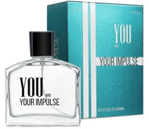 Придбати - мужскую парфюмерию  Туалетна вода для чоловіків Аромат "You and your impulse" 110 мл (4820147056526)