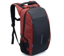 Придбати - рюкзак  Рюкзак міський 7598 з USB, червоний