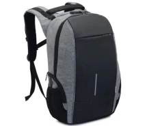 Придбати - рюкзак  Рюкзак міський 7598 з USB, сірий