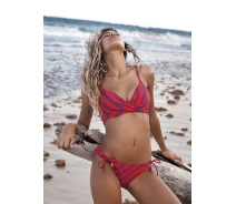 Придбати - верх купальника  Смугастий топ бюст BeachLife 070112-460 80B Червоний BeachLife 070112-460