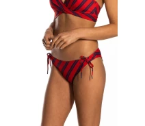 Придбати - жіночі плавки  Смугасті плавки на зав'язках BeachLife 070204-460 40 (XS) Червоний BeachLife 070204-460
